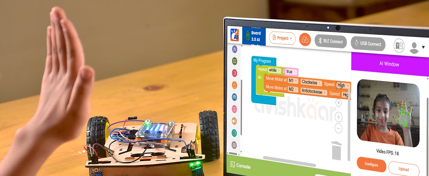 MAKE Robotic Advanced Kit 10-in-1