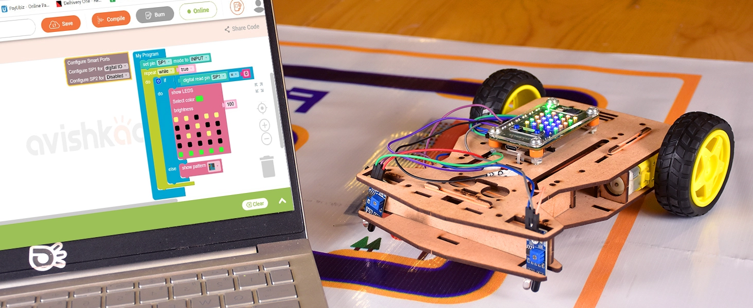 MAKE Robotic Advanced Kit 10-in-1