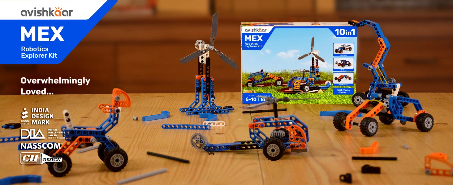 MEX 10-in-1 Robotic Explorer Kit