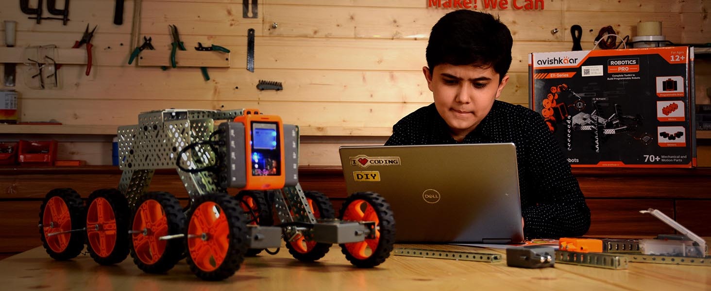 Hands-on electronics and learning kit